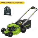 Газонокосилка аккумуляторная GreenWorks GD40LM48SPК4 в Липецке
