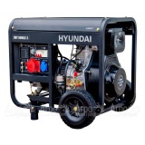 Дизельгенератор Hyundai DHY 8000LE-3 + колеса в Липецке