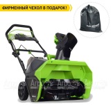 Снегоуборщик аккумуляторный GreenWorks G-Max GD40ST (без батареи и зарядного устройства) в Липецке
