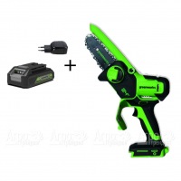 Аккумуляторная пила GreenWorks G24MCS10K2 в Липецке