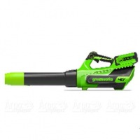 Воздуходувка аккумуляторная GreenWorks 40V 2408207 (без аккумулятора и зарядного устройства) в Липецке