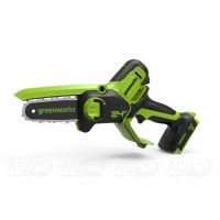 Аккумуляторная пила GreenWorks G24MCS10-3.9" (без аккумулятора и зарядного устройства) в Липецке