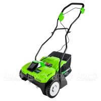 Аккумуляторный вертикуттер GreenWorks G40DT30K4 в Липецке