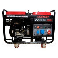 Бензогенератор Loncin LC22000S 16 кВт в Липецке