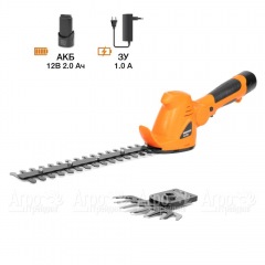 Аккумуляторный кусторез Daewoo DAHT 1212Li SET в Липецке