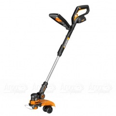 Триммер аккумуляторный Worx WG160E + комплект лески! в Липецке