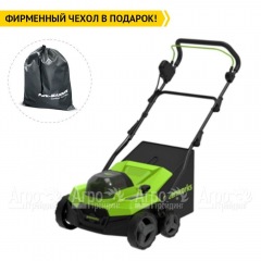 Аккумуляторный вертикуттер GreenWorks GD40SC38IIK4 в Липецке