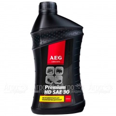 Масло AEG Premium HD SAE 30 API SJ/CF 0.6 л для 4-х тактных двигателей в Липецке