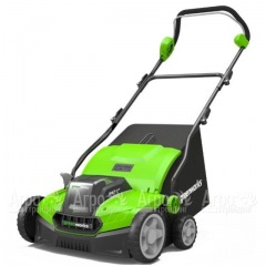 Аккумуляторный вертикуттер GreenWorks GD40SC36 (без аккумулятора и зарядного устройства) в Липецке