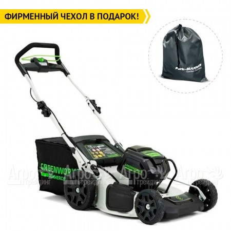 Газонокосилка аккумуляторная GreenWorks GC82LM51K5  в Липецке