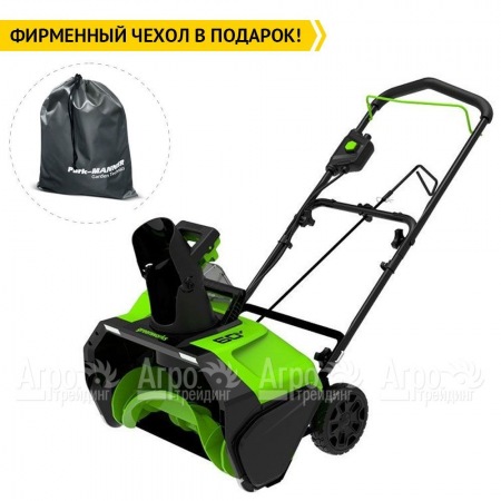 Снегоуборщик аккумуляторный GreenWorks GD60PST 5 Ач  в Липецке