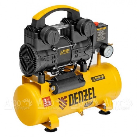 Компрессор поршневой безмасляный Denzel DLP-950/10  в Липецке