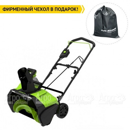 Снегоуборщик аккумуляторный GreenWorks G40ST40 (без аккумулятора и зарядного устройства) в Липецке
