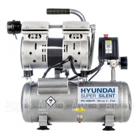 Компрессор поршневой безмасляный Hyundai HYC 14206LMS в Липецке