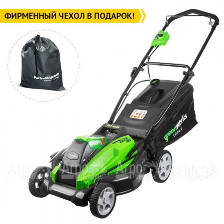 Газонокосилка аккумуляторная GreenWorks G40LM45K6  в Липецке