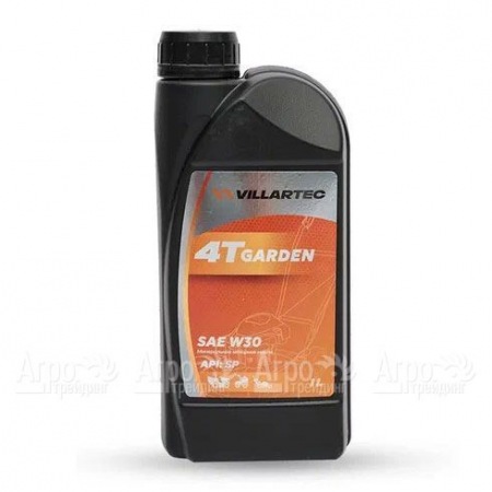 Масло моторное летнее Villartec 5098410000 4T Garden SAE W-30, 1 л для 4-х тактных двигателей в Липецке