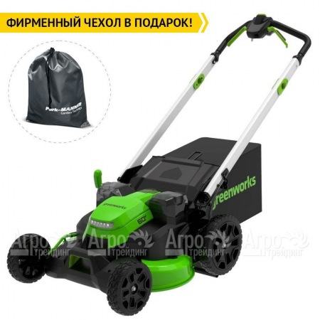 Газонокосилка аккумуляторная GreenWorks GD60LM61 (без аккумулятора и зарядного устройства)  в Липецке