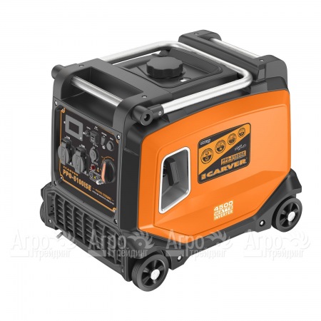 Бензиновый генератор инверторный Carver PPG-5100ISE 4 кВт  в Липецке
