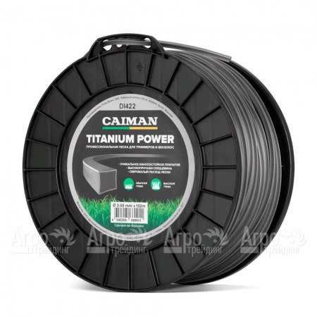 Профессиональная леска Titanium Power квадрат 3 мм 132 м для триммеров Caiman в Липецке