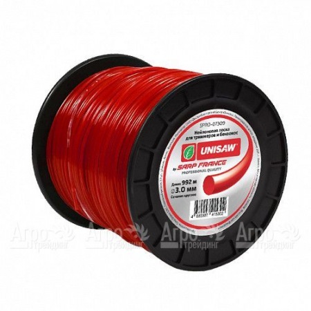 Леска триммерная 3 мм 992 м круглая Unisaw Professional Quality в Липецке