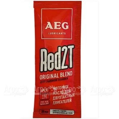 Масло минеральное AEG RED 2T Original blend API TC 20 мл для 2-х тактных двигателей  в Липецке