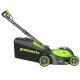 Газонокосилка аккумуляторная GreenWorks GD40LM411 4 Ач в Липецке